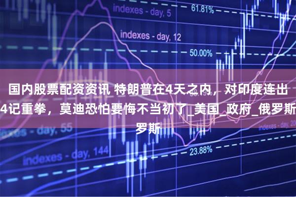 国内股票配资资讯 特朗普在4天之内，对印度连出4记重拳，莫迪恐怕要悔不当初了_美国_政府_俄罗斯